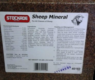 Stockade Sheep Mineral