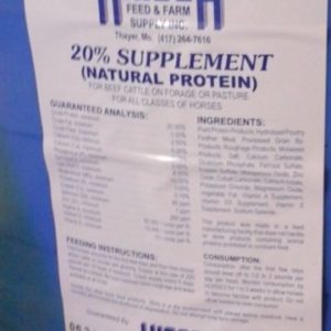 Hirsch 20% Supplement...