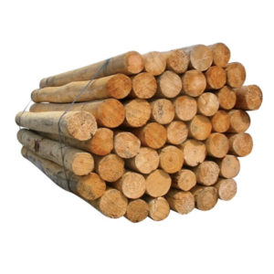 Round Wood Post